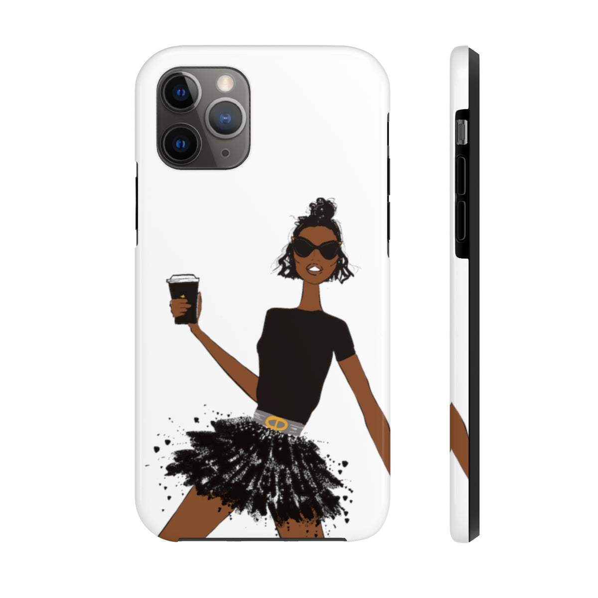 "Morning coffee" phone case