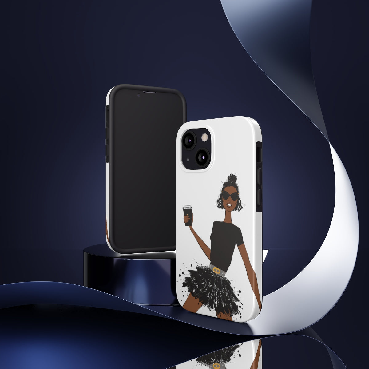 "Morning coffee" phone case