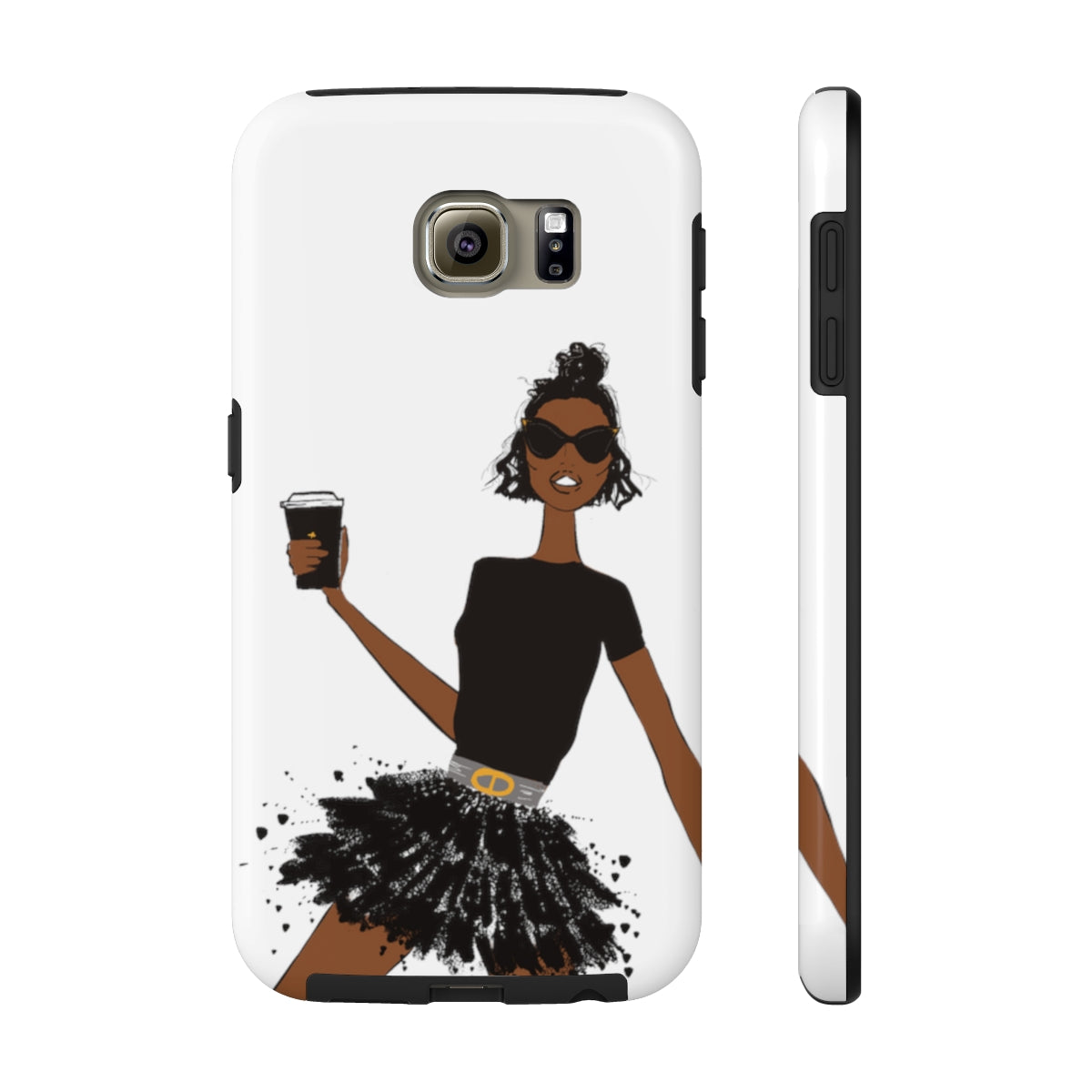 "Morning coffee" phone case