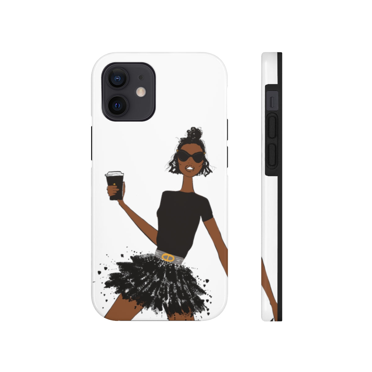 "Morning coffee" phone case