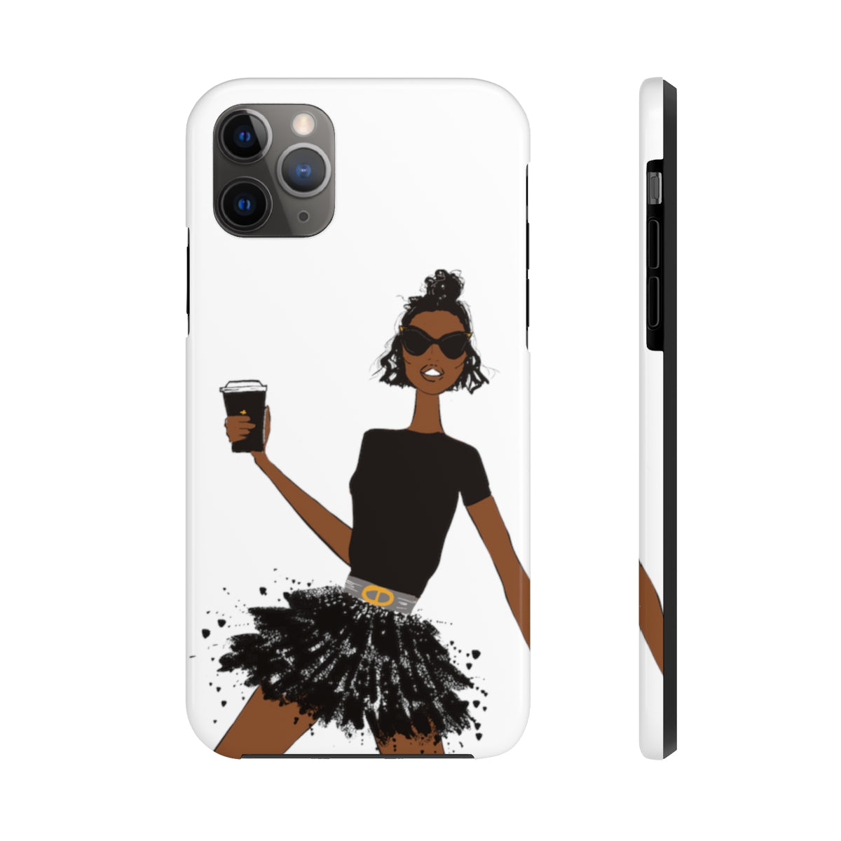 "Morning coffee" phone case