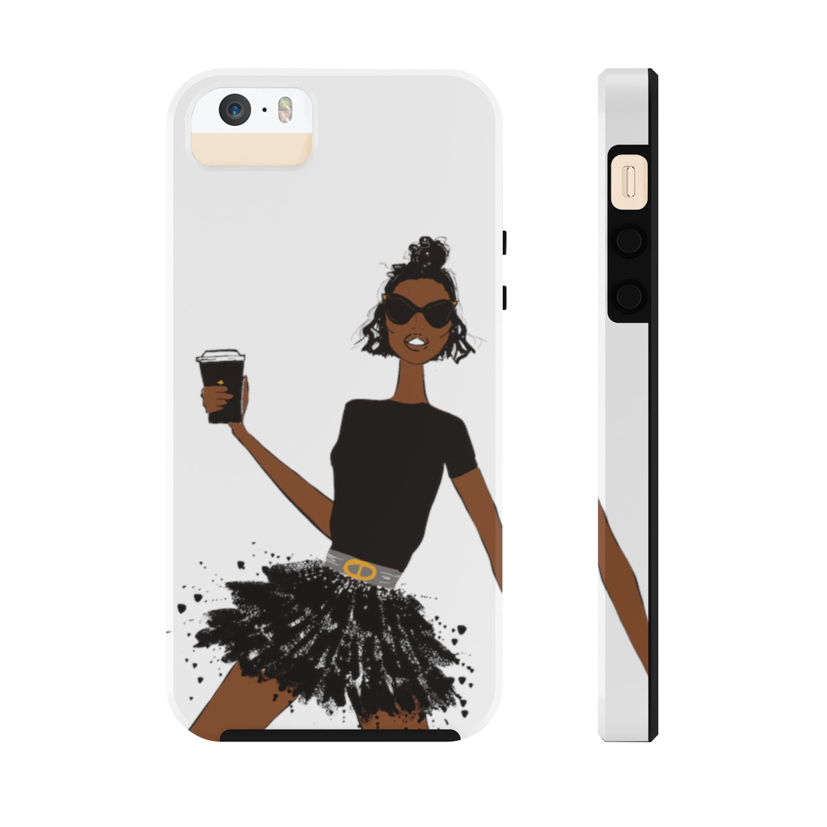 "Morning coffee" phone case