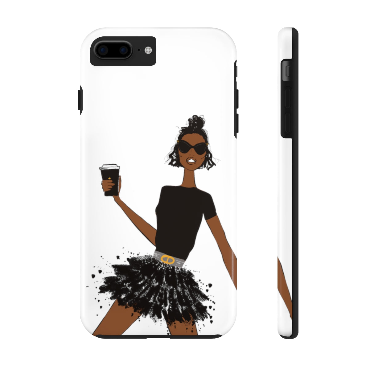 "Morning coffee" phone case