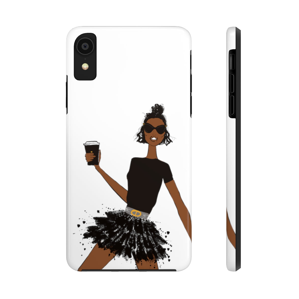 "Morning coffee" phone case