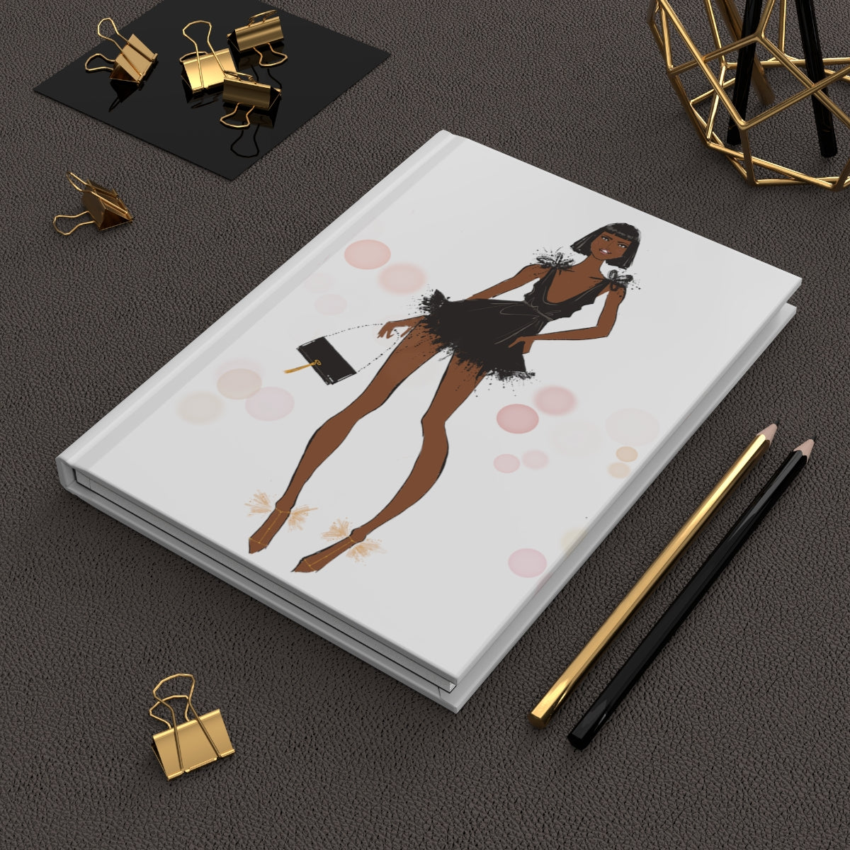 illustrated hardcover notebook