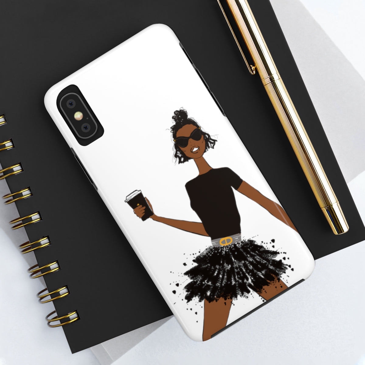 "Morning coffee"  phone case