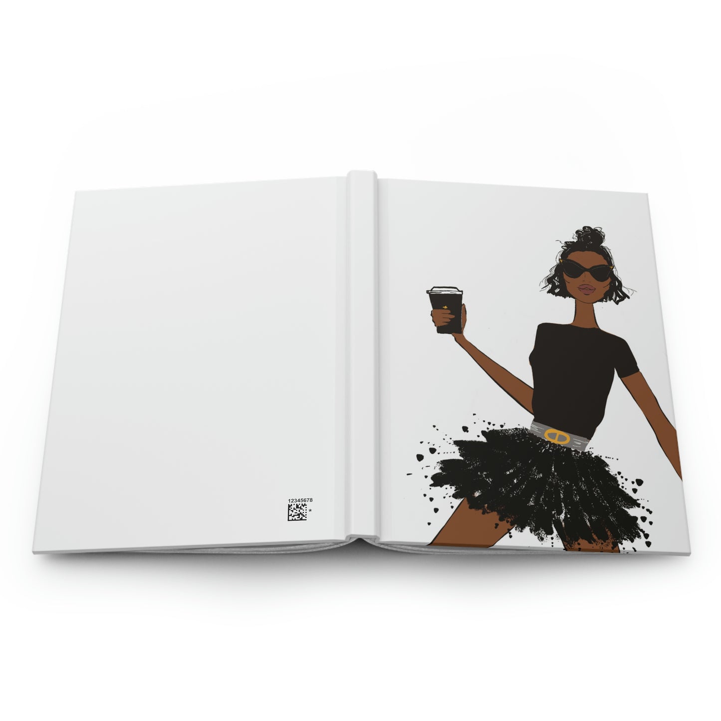 illustrated hardcover notebook