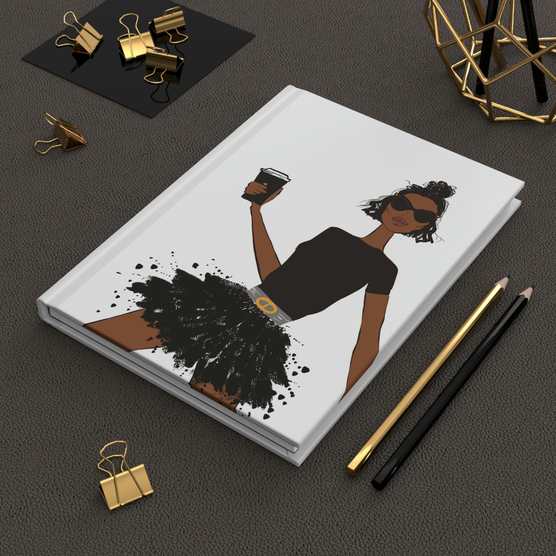 illustrated hardcover notebook