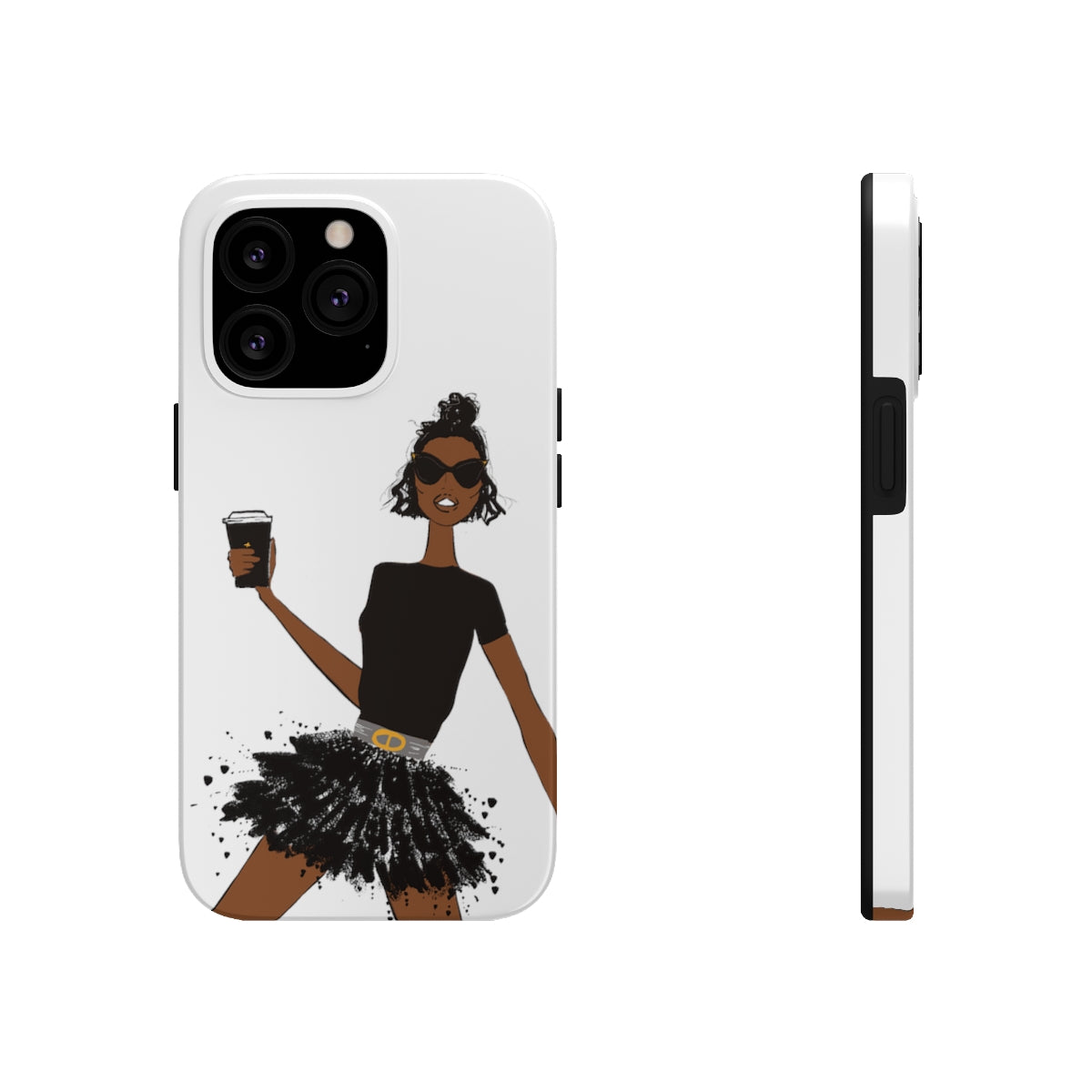 "Morning coffee"  phone case