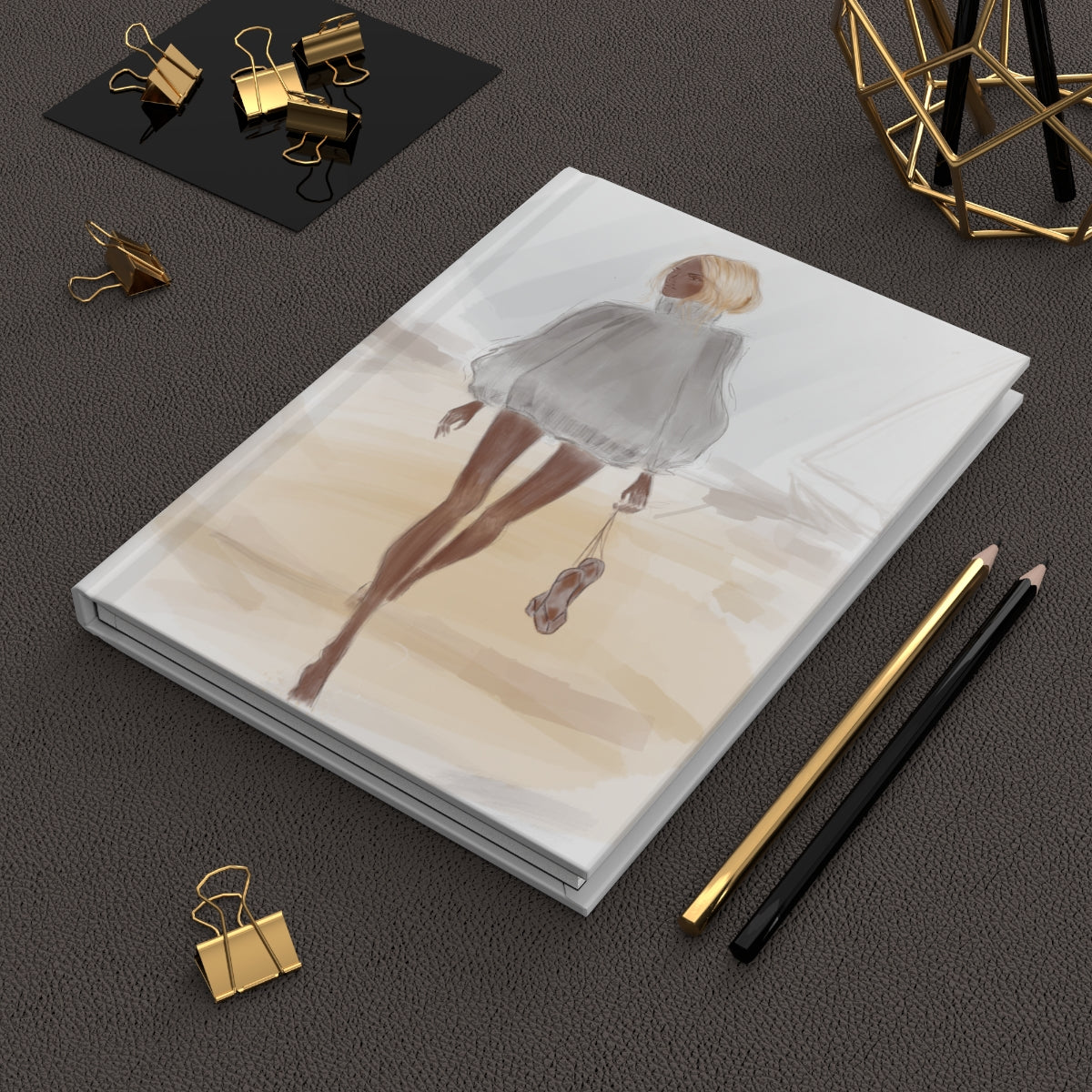 illustrated fashion notebook 